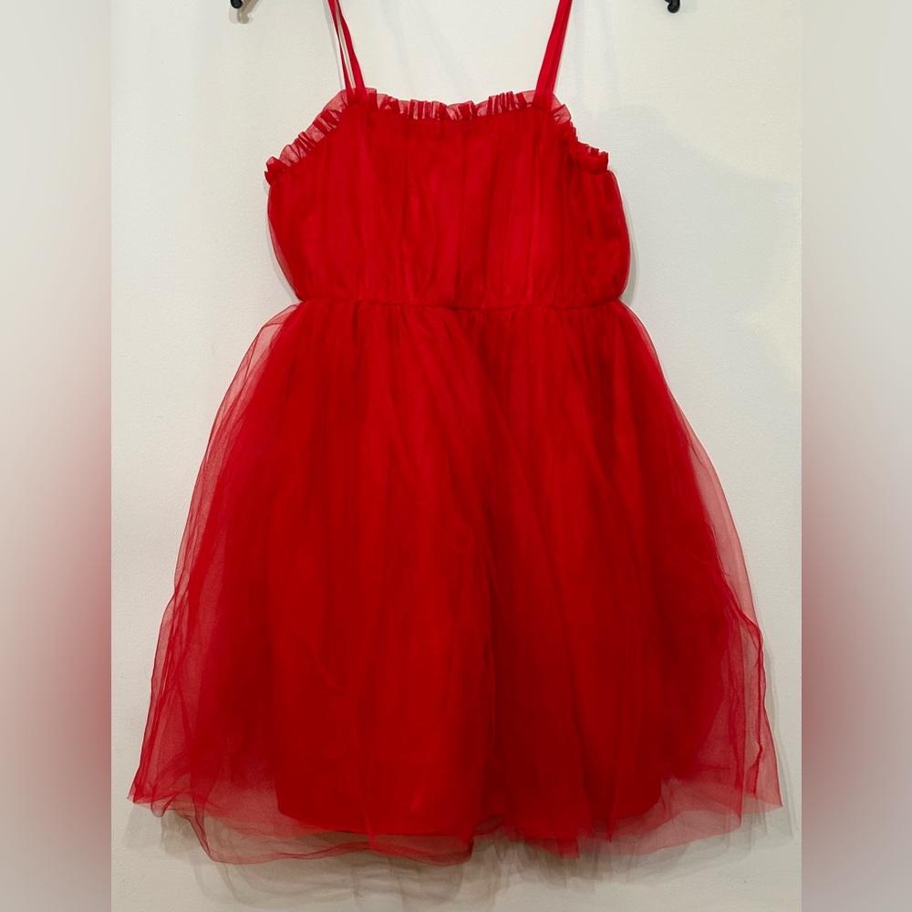 🎄EUC Girls Red Dress!